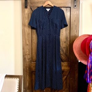 Liz Claiborne polkadot dress